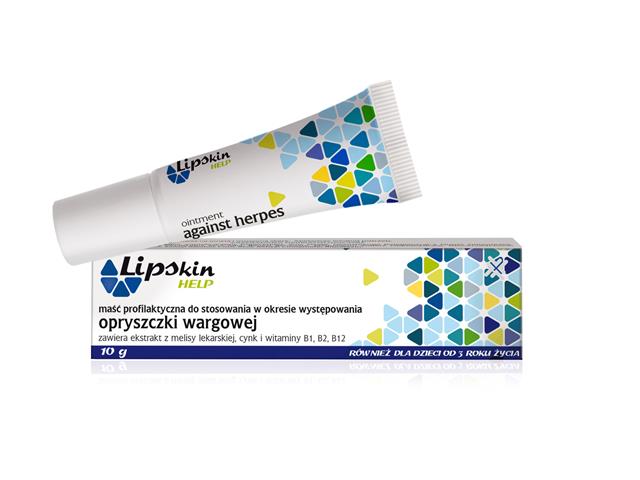 Lipskin Help Maść interakcje ulotka maść - 10 g