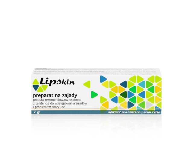 Lipskin Preparat na zajady interakcje ulotka krem - 7 g