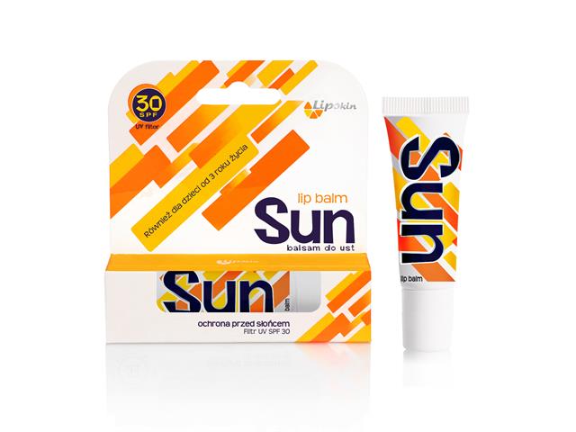 Lipskin Sun Balsam do ust interakcje ulotka balsam  8 g (tub.)