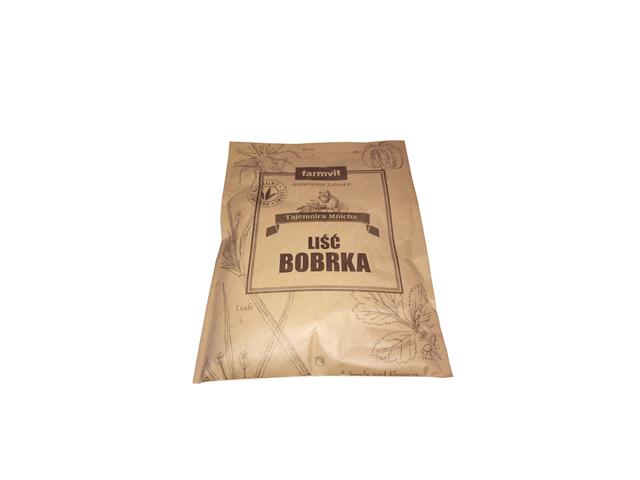 Liść Bobrka interakcje ulotka herbata - 50 g