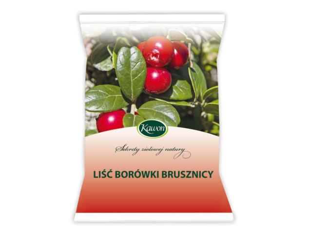 Liść Borówki Brusznicy interakcje ulotka zioła - 50 g