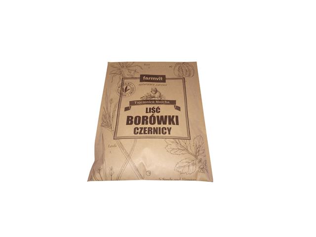Liść Borówki Czernicy interakcje ulotka herbata - 50 g