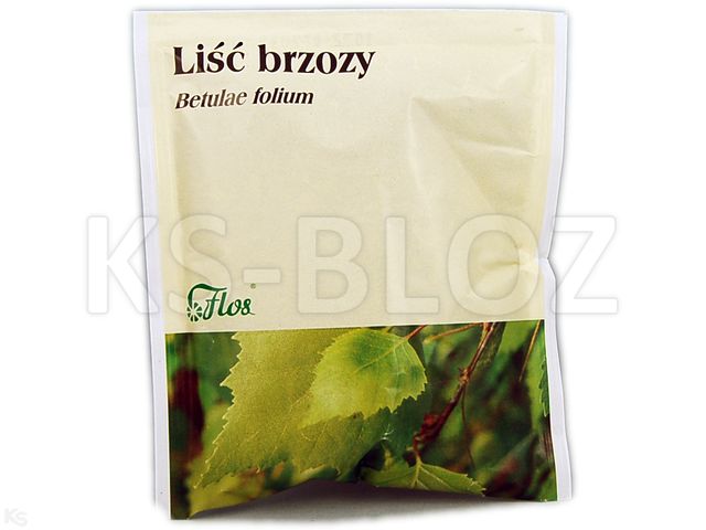 Liść Brzozy interakcje ulotka zioła do zaparzania - 50 g