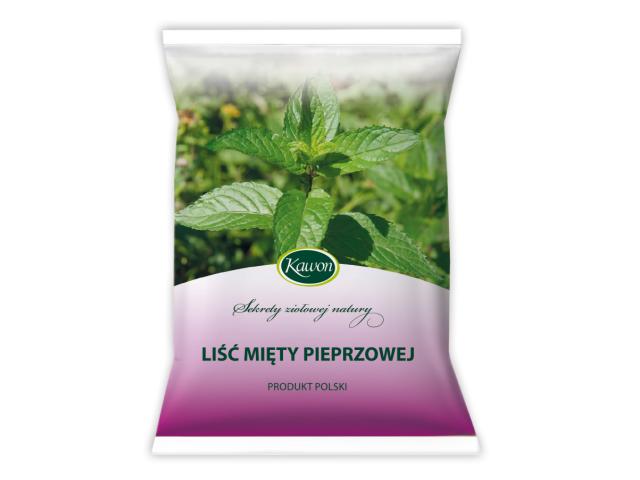 Liść Mięty Pieprzowej interakcje ulotka zioła do zaparzania - 50 g