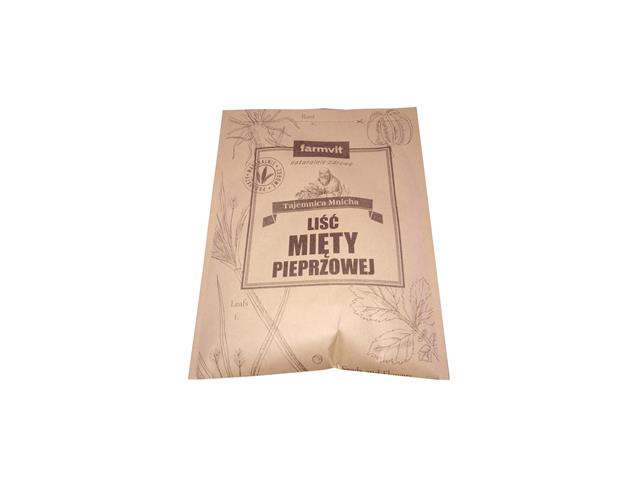 Liść Mięty Pieprzowej interakcje ulotka herbata - 50 g