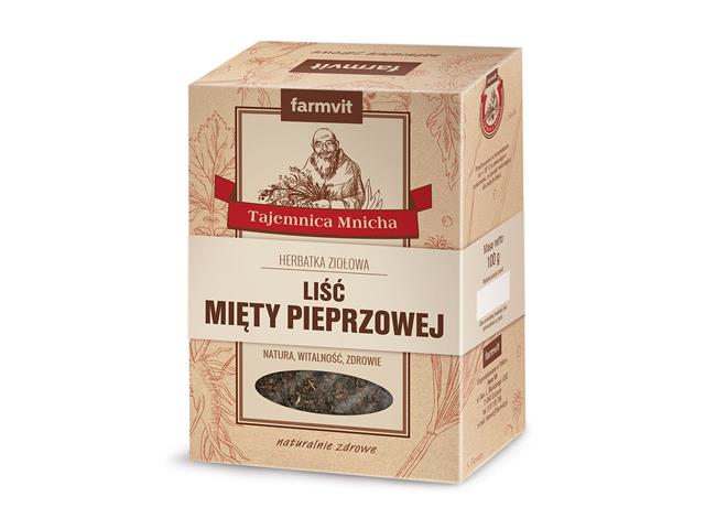 Liść Mięty Pieprzowej interakcje ulotka herbata  100 g