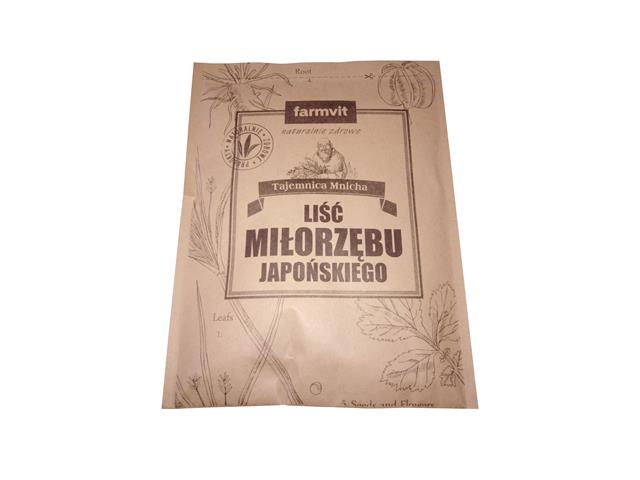 Liść Miłorzębu Japońskiego interakcje ulotka herbata - 50 g