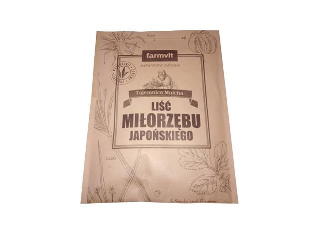 Liść Miłorzębu Japońskiego interakcje ulotka herbata  50 g