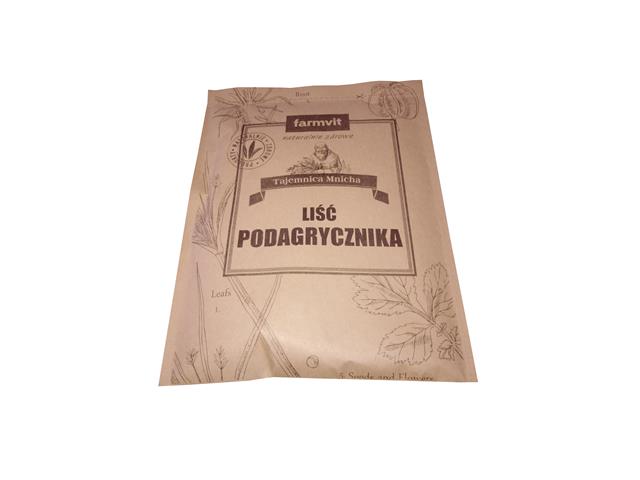 Liść Podagrycznika interakcje ulotka herbata - 50 g