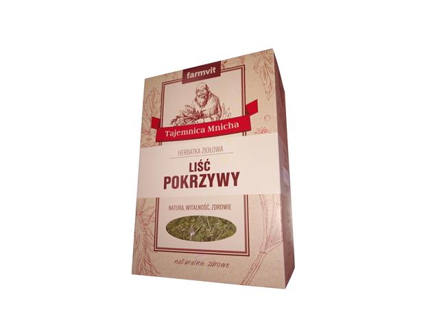 Liść pokrzywy interakcje ulotka herbata - 100 g