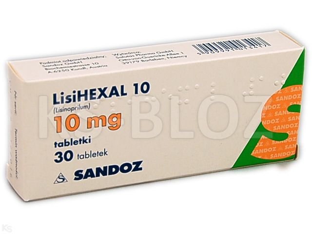 Lisihexal 10 interakcje ulotka tabletki 10 mg 30 tabl. | 3 blist.po 10 szt.