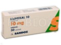 Lisihexal 10 interakcje ulotka tabletki 10 mg 30 tabl. | 3 blist.po 10 szt.