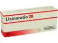 Lisinoratio 20 interakcje ulotka tabletki 20 mg 30 tabl. | 3 blist.po 10 szt.