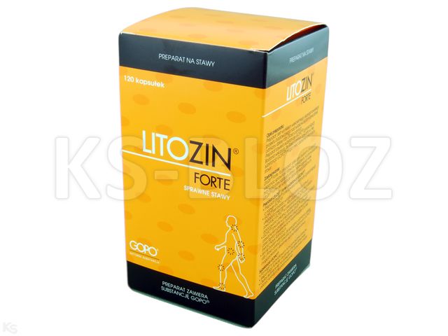 Litozin Forte interakcje ulotka kapsułki - 120 kaps.