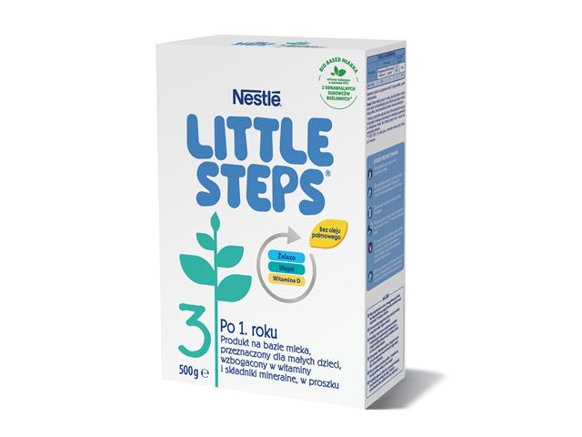 LITTLE STEPS 3 interakcje ulotka proszek  500 g