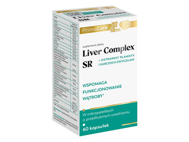 Liver Complex SR interakcje ulotka kapsułki twarde  60 kaps.