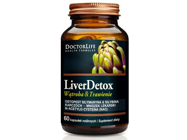 Liver Detox interakcje ulotka kapsułki  60 kaps.