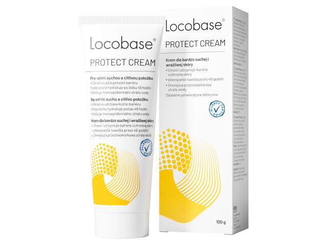 Locobase Protect Cream Krem do bardzo suchej i wrażliwej skóry interakcje ulotka krem - 100 g (tub.)