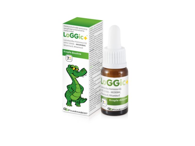 LoGGic+ interakcje ulotka krople doustne  7 ml