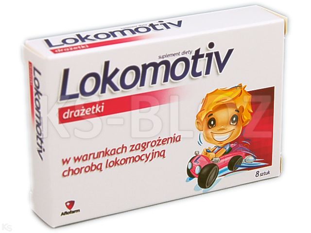 Lokomotiv interakcje ulotka drażetki  8 draż.