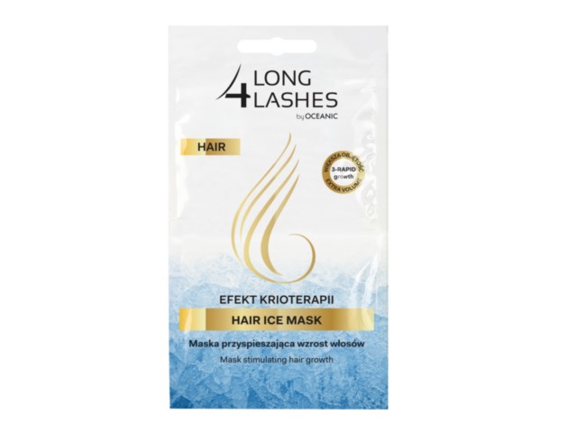 Long 4 Lashes Krioterapia Maska przyspieszająca wzrost włosów interakcje ulotka maska do włosów - 12 ml (2 szt. po 6 ml)