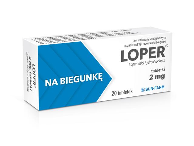 Loper interakcje ulotka tabletki 2 mg 20 tabl.