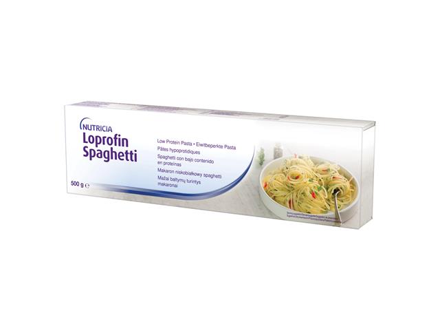 LOPROFIN MAKARON NISKOBIAŁKOWY SPAGHETTI interakcje ulotka obiad  500 g