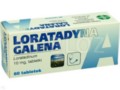Loratadyna Galena interakcje ulotka tabletki 10 mg 60 tabl. | 6 blist.po 10 szt.