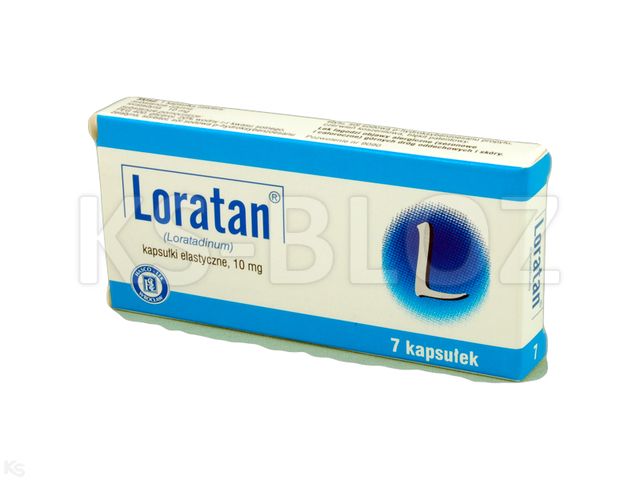 Loratan interakcje ulotka kapsułki elastyczne 10 mg 7 kaps.
