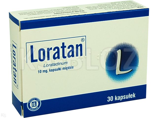 Loratan interakcje ulotka kapsułki miękkie 10 mg 30 kaps. | 2x15