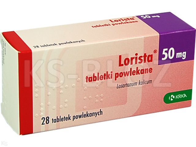 Lorista interakcje ulotka tabletki powlekane 50 mg 