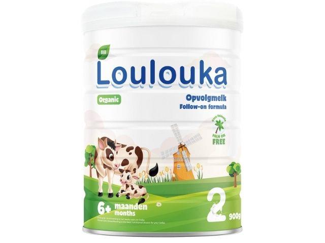 Loulouka BIO 2 Organiczne Mleko następne dla niemowląt po 6ms interakcje ulotka proszek - 900 g (puszka)