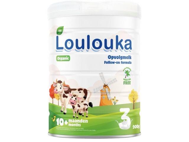 Loulouka BIO 3 Organiczne Mleko następne dla niemowląt po 10ms interakcje ulotka proszek - 900 g (puszka)