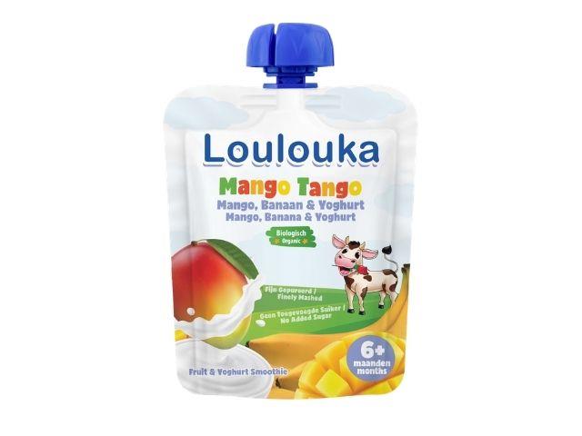 Loulouka Mango Tango Mus owocowo-mleczny od ukończenia 6ms interakcje ulotka deser  90 g