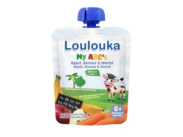 Loulouka Moje ABC Mus owocowy od ukończenia 6ms interakcje ulotka deser - 90 g