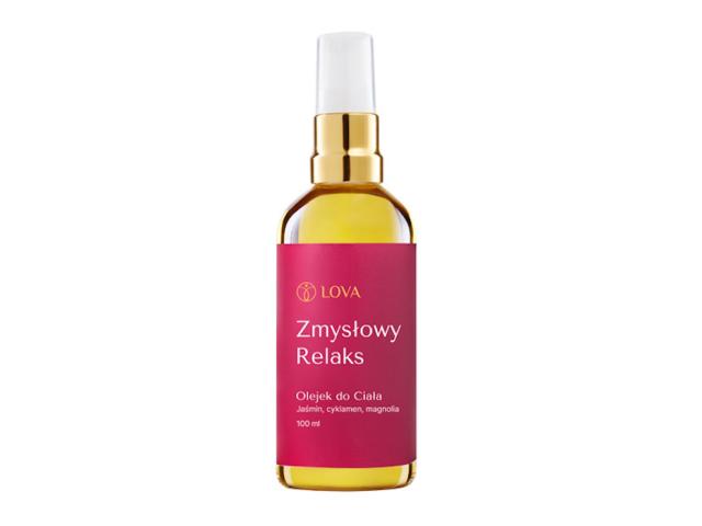 Lova Zmysłowy Relaks Olejek do ciała interakcje ulotka olejek - 100 ml
