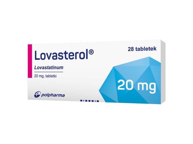 Lovasterol interakcje ulotka tabletki 20 mg 