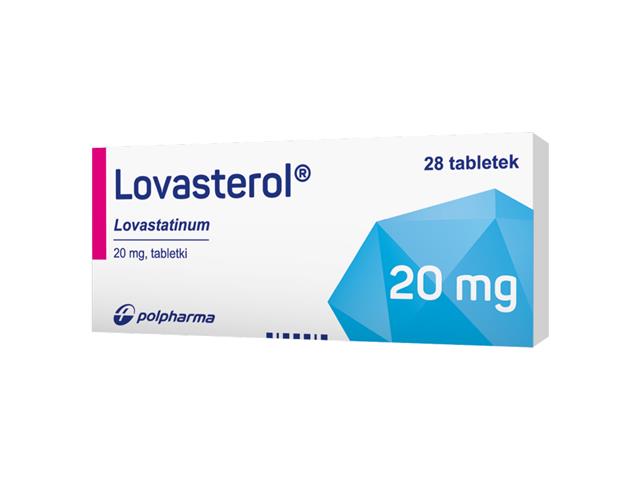 Lovasterol interakcje ulotka tabletki 20 mg 28 tabl.