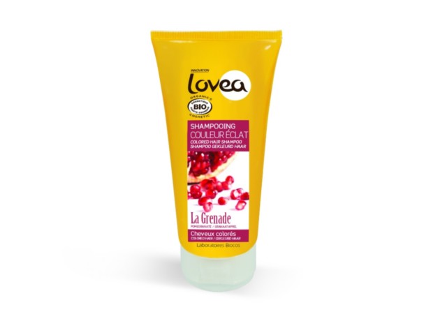 LOVEA Szamp.do wł. farbowanych Granat Bio interakcje ulotka  - 200 ml
