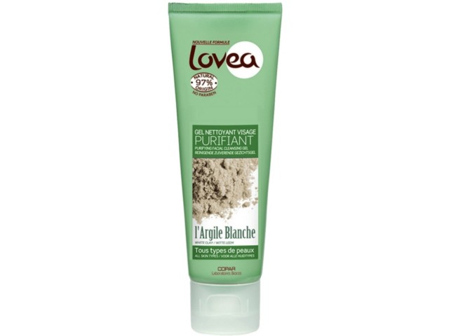 Lovea Żel do mycia twarzy biała glinka Bio interakcje ulotka  - 150 ml