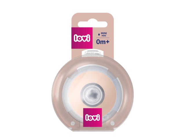 Lovi Mammafeel Mini Smoczek do karmienia, sterylizacji dynamiczny 18/731 0 m+ w etui interakcje ulotka smoczek - 1 szt.