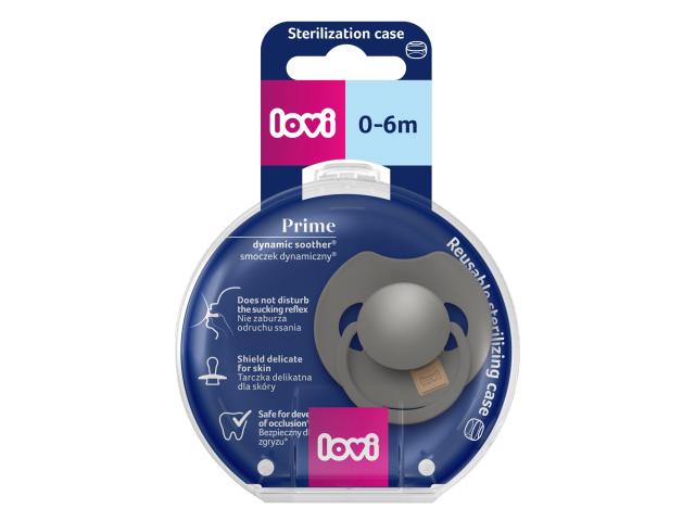 Lovi Prime Smoczek dynamiczny silikonowy 34/441 0-6 m interakcje ulotka smoczek 1 szt.