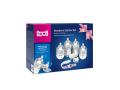Lovi Zestaw wyprawkowy Baby Shower girl 0359 4 Butelki+2 Smoczki+Tasiemka interakcje ulotka zestaw  1 zest.