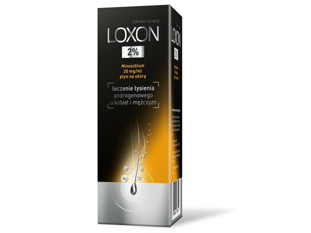 Loxon 2% interakcje ulotka płyn do stosowania na skórę 20 mg/ml 