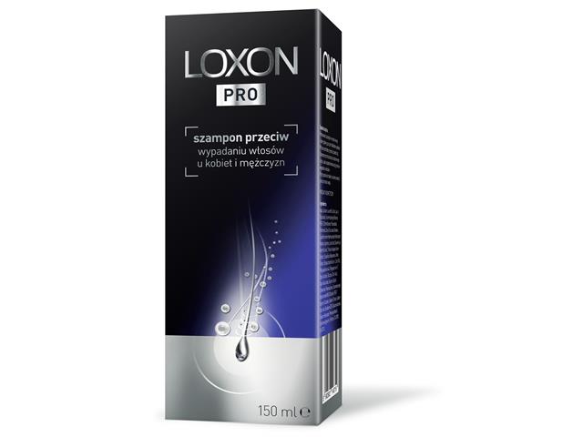 Loxon Pro Szampon przeciw wypadaniu włosów u kobiet i mężczyzn interakcje ulotka szampon  150 ml