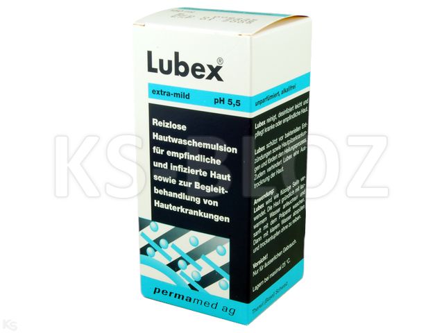 Lubex interakcje ulotka emulsja  150 ml