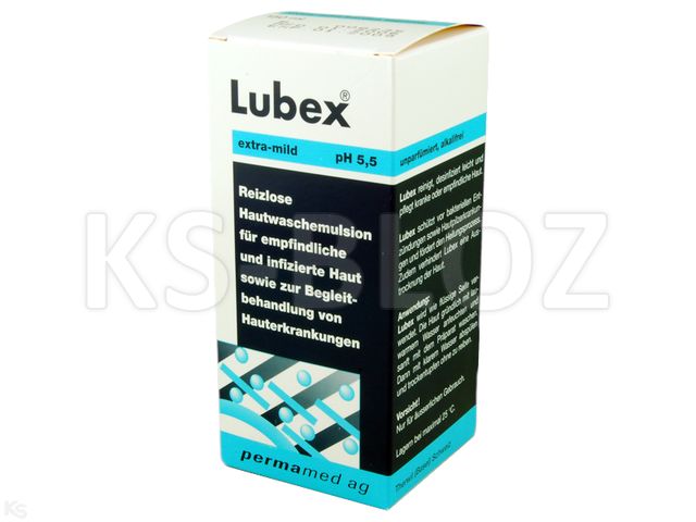Lubex interakcje ulotka emulsja - 
