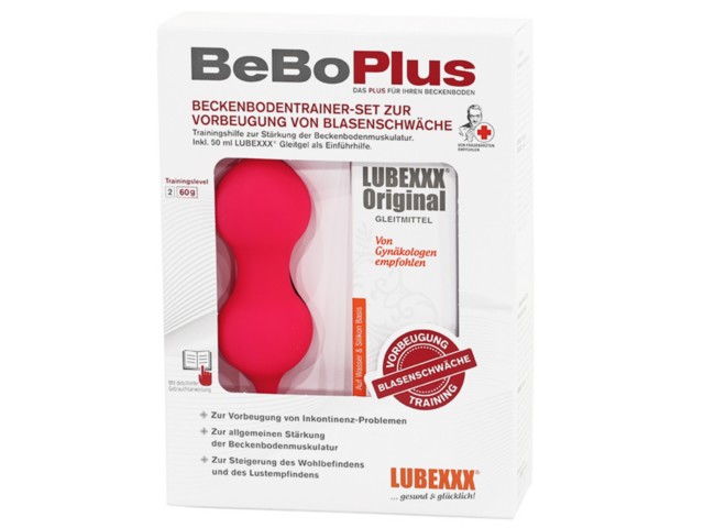 Lubexxx Beboplus Zest. do ćw. w celu zapobieg. osłabieniu pęch. mocz. żel nawilż. + ciężareki 60 g interakcje ulotka zestaw - 1 szt.