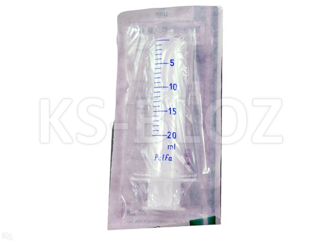 Luer Strzykawka 20 ml interakcje ulotka strzykawka - 1 szt.
