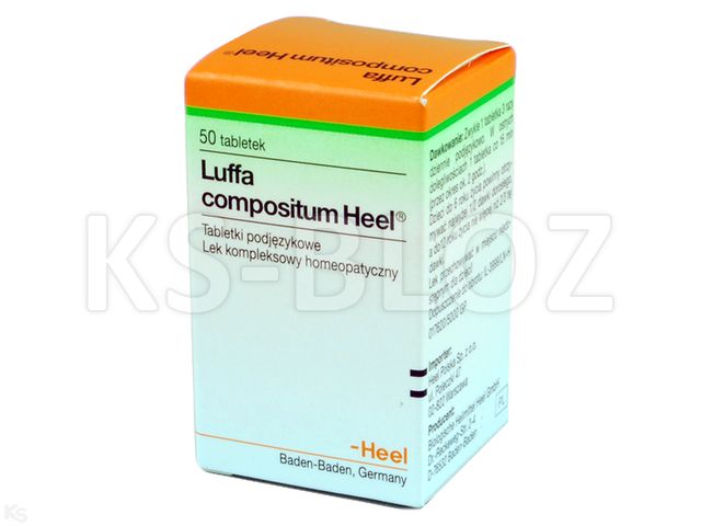 Luffa Compositum - Heel interakcje ulotka tabletki - 50 tabl. (poj.)